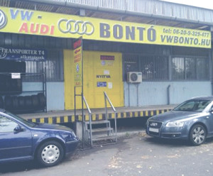 VW bontó / Audi bontó - www.vwbonto.hu